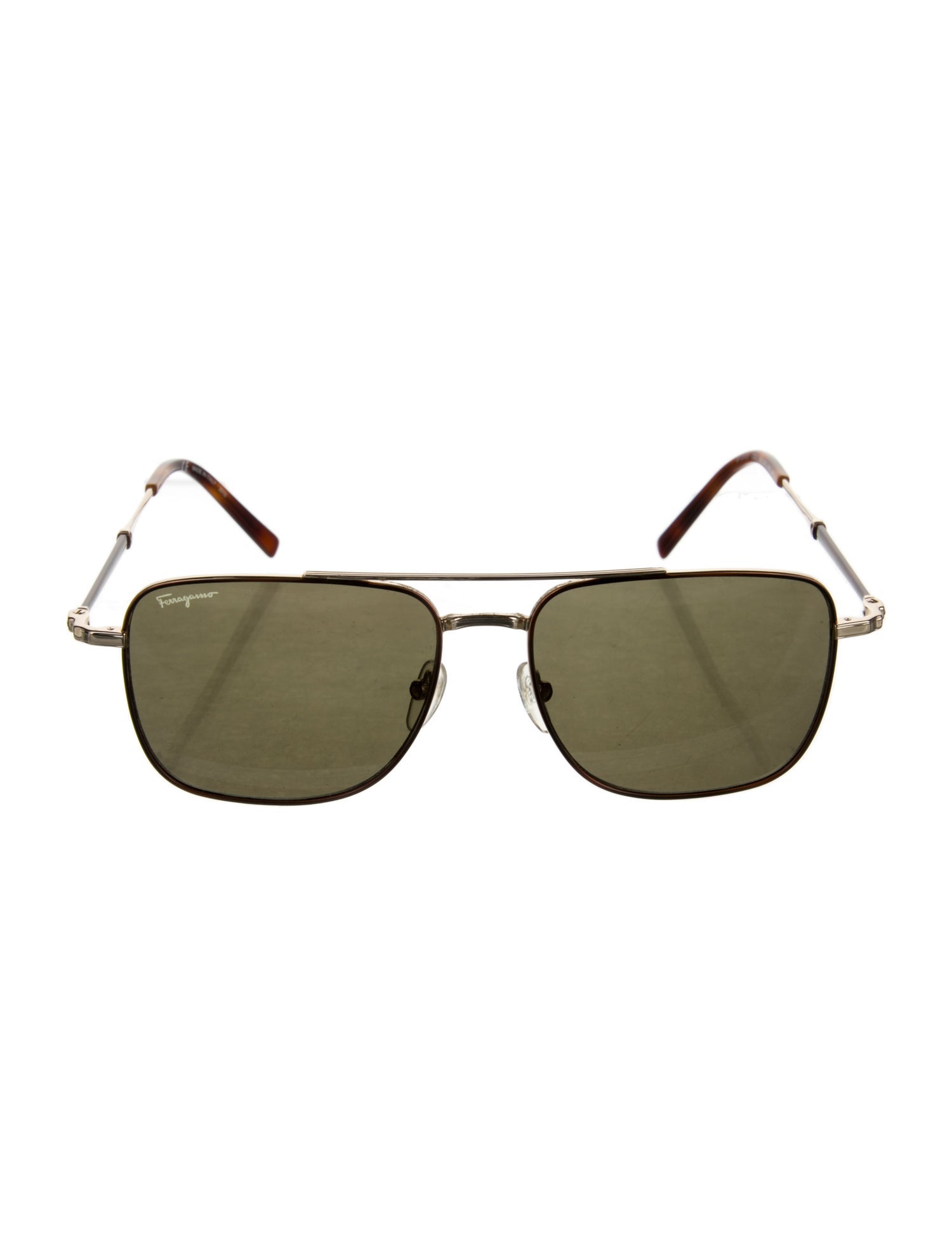 Salvatore Ferragamo Aviator Tinted Sunglasses