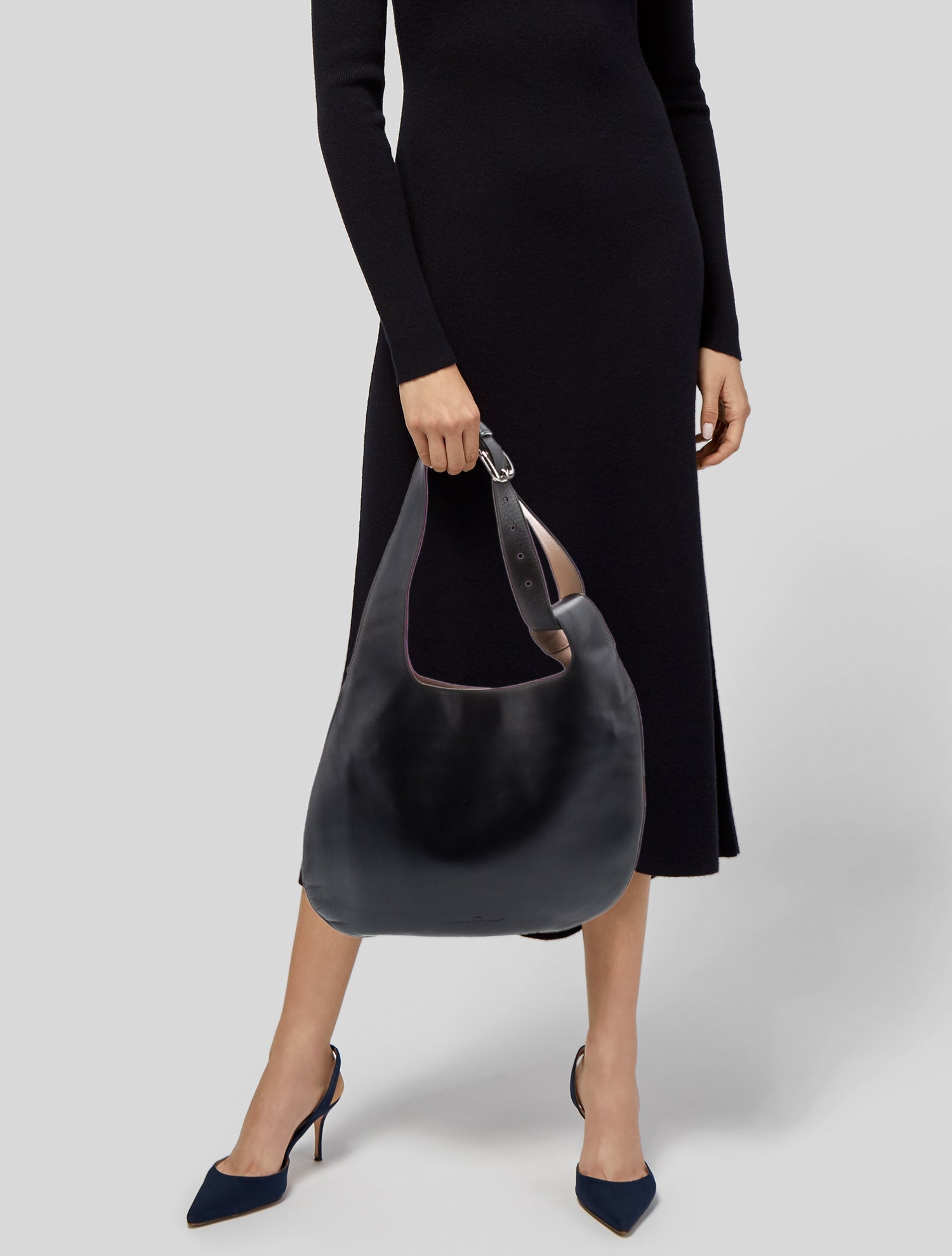 Salvatore Ferragamo Leather Shoulder Bag