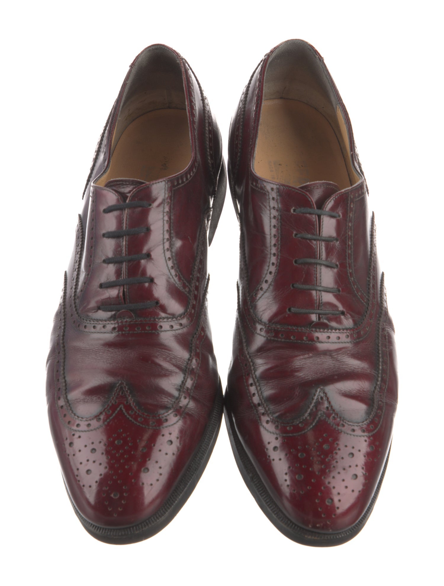 Salvatore Ferragamo Leather Brogues