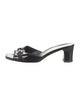 Salvatore Ferragamo Patent Leather Mules