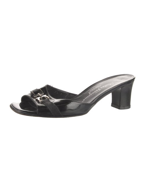 Salvatore Ferragamo Patent Leather Mules