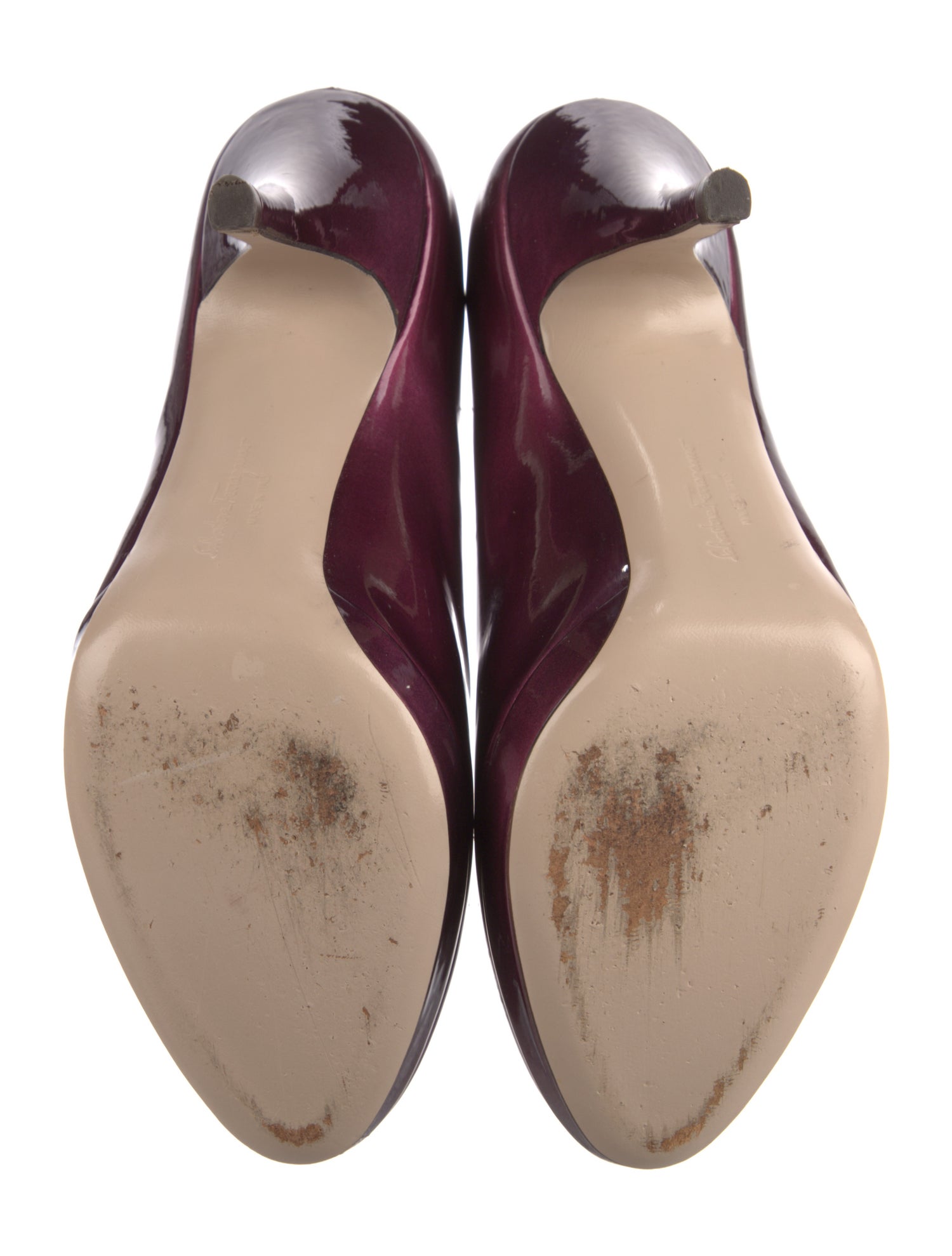 Salvatore Ferragamo Patent Leather Pumps
