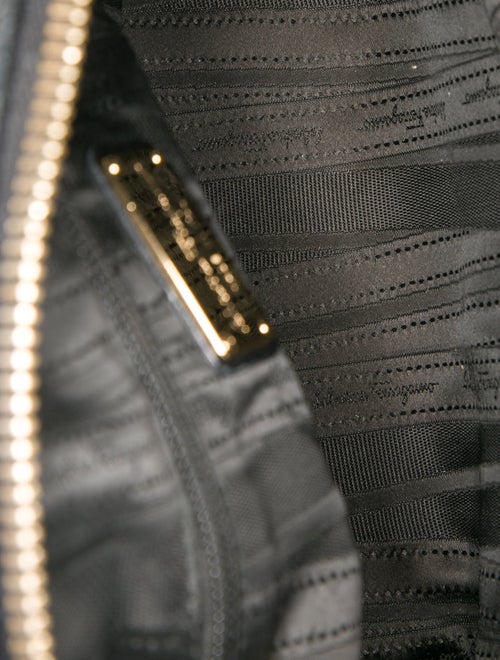 Salvatore Ferragamo Leather Top Handle Bag