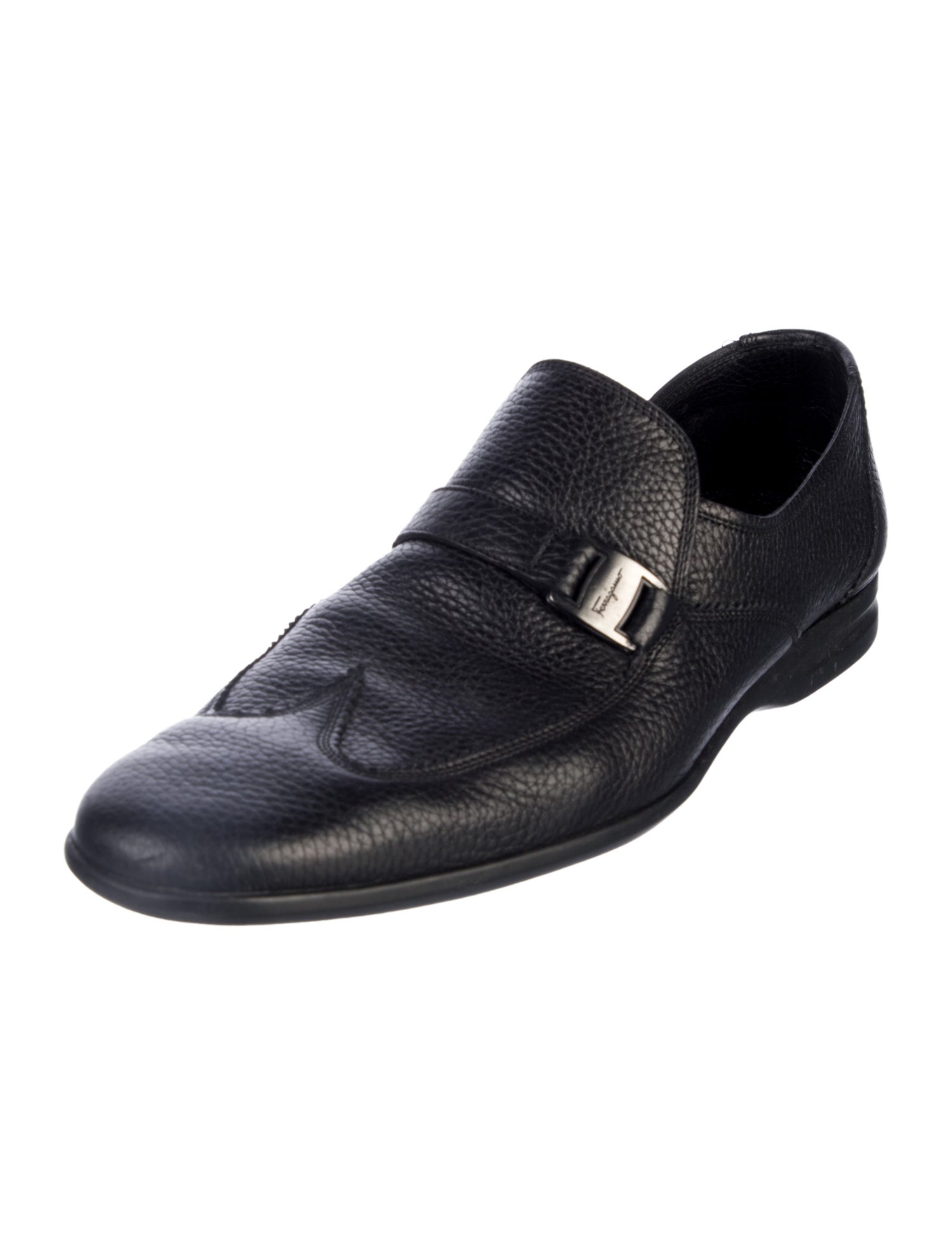 Salvatore Ferragamo Leather Dress Loafers
