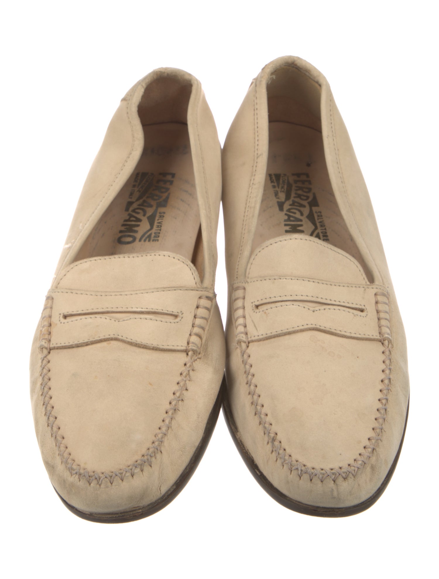 Salvatore Ferragamo Suede Loafers
