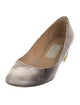 Salvatore Ferragamo Vara Bow Accent Snakeskin Pumps