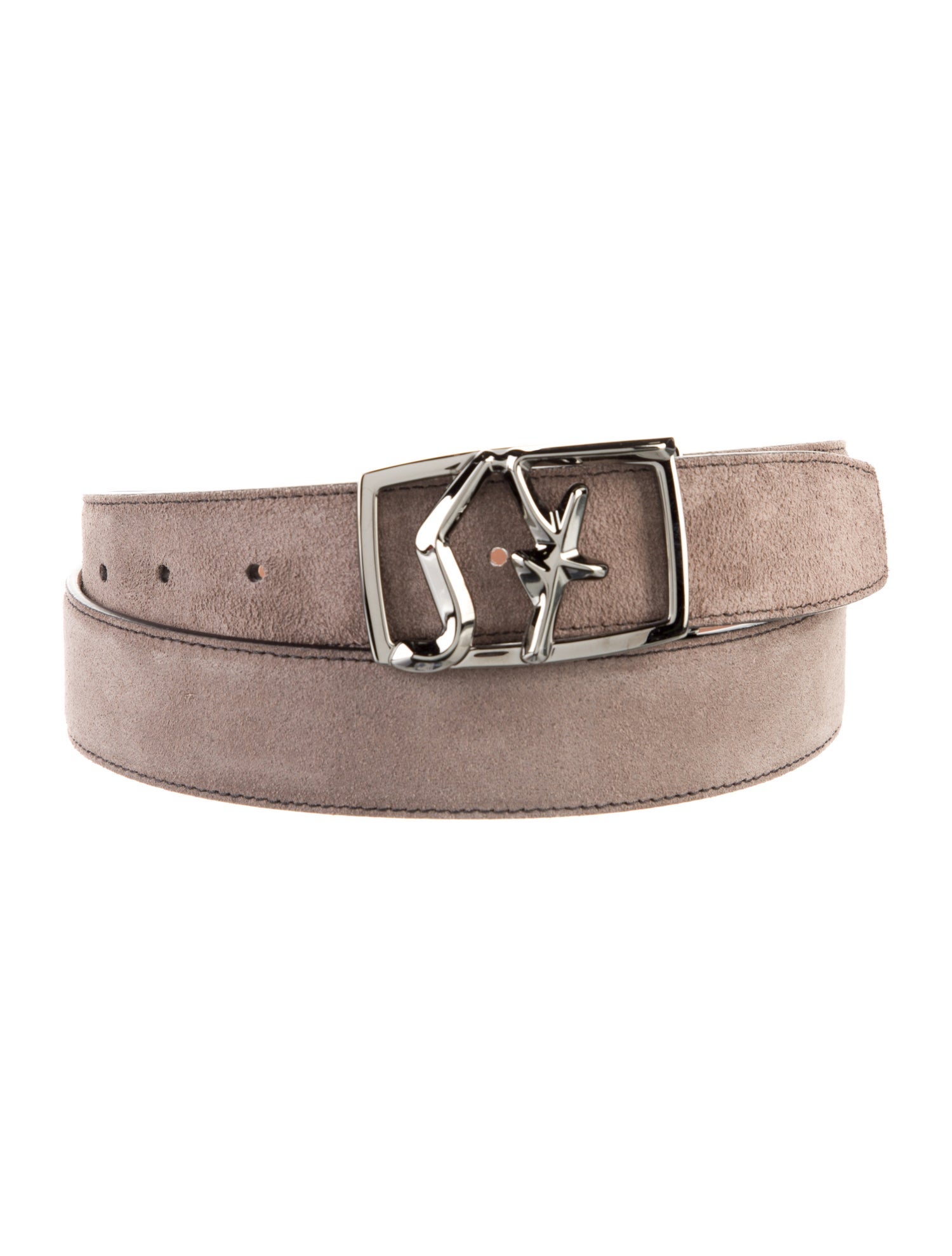 Salvatore Ferragamo SF Suede Waist Belt