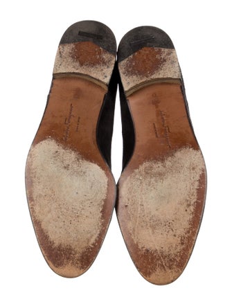 Salvatore Ferragamo Suede Oxfords