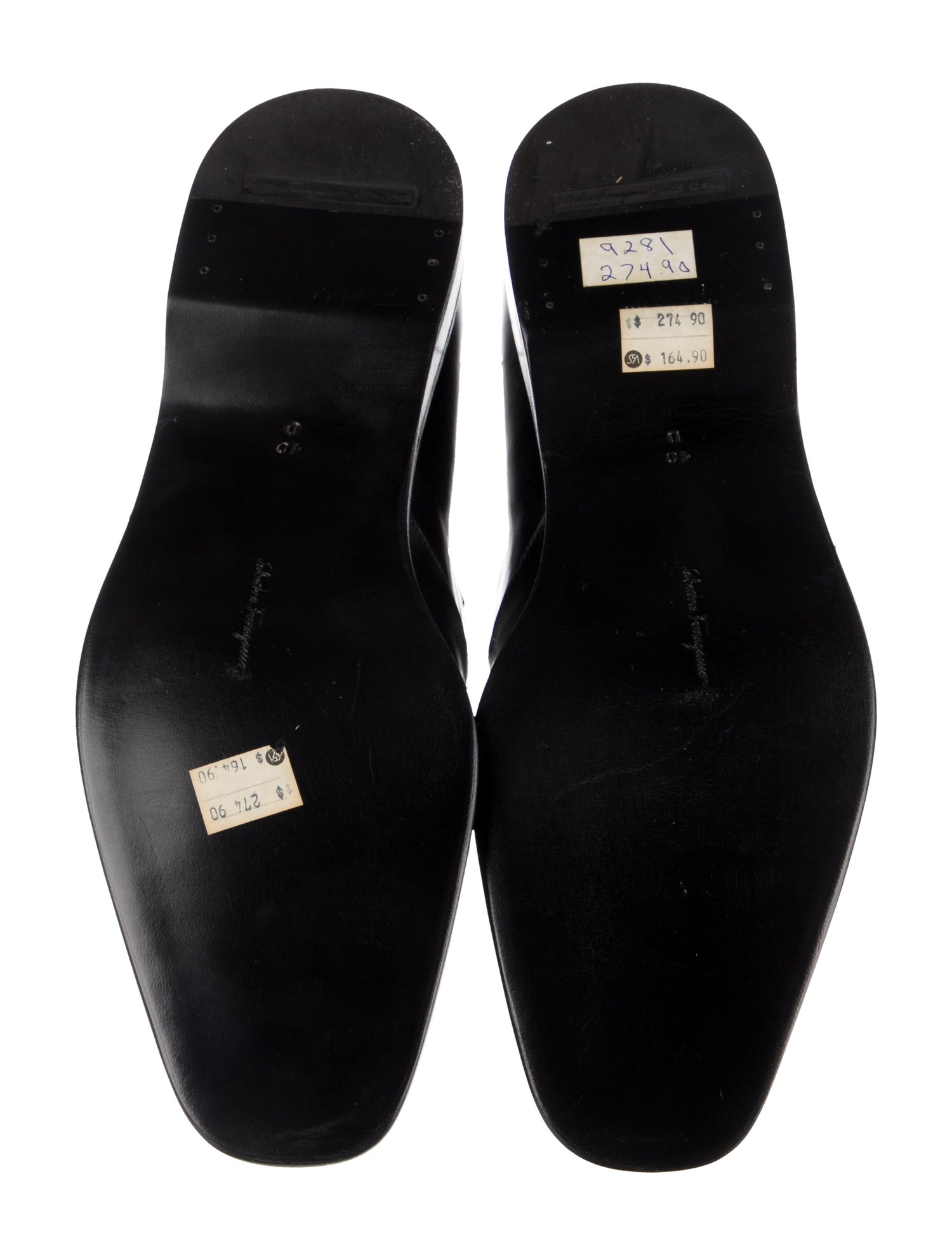 Salvatore Ferragamo Leather Dress Loafers