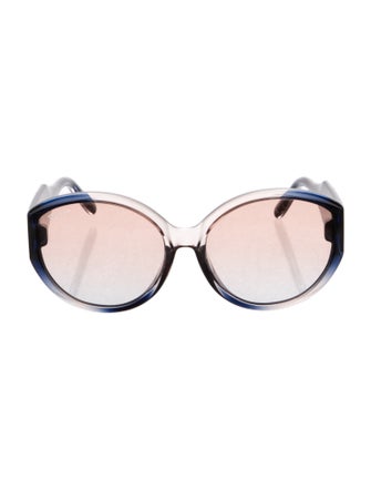 Maui Jim Oversize Tinted Sunglasses