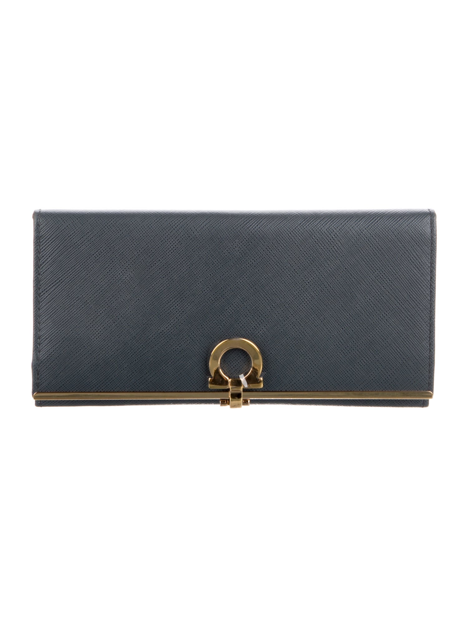 Salvatore Ferragamo Saffiano Leather Continental Wallet