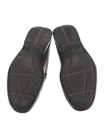 Salvatore Ferragamo Leather Drivers