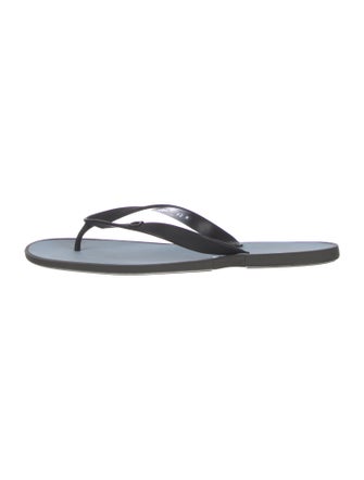 Salvatore Ferragamo Rubber Flip Flops
