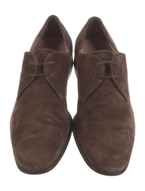 Salvatore Ferragamo Suede Derby Shoes