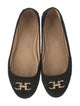 Salvatore Ferragamo Suede Ballet Flats