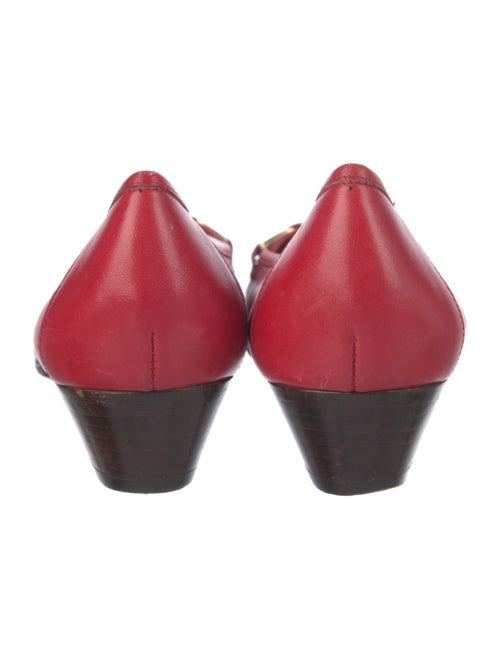 Salvatore Ferragamo Vara Bow Accent Leather Pumps