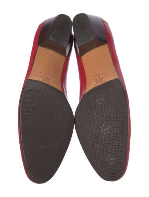 Salvatore Ferragamo Vara Bow Accent Leather Pumps