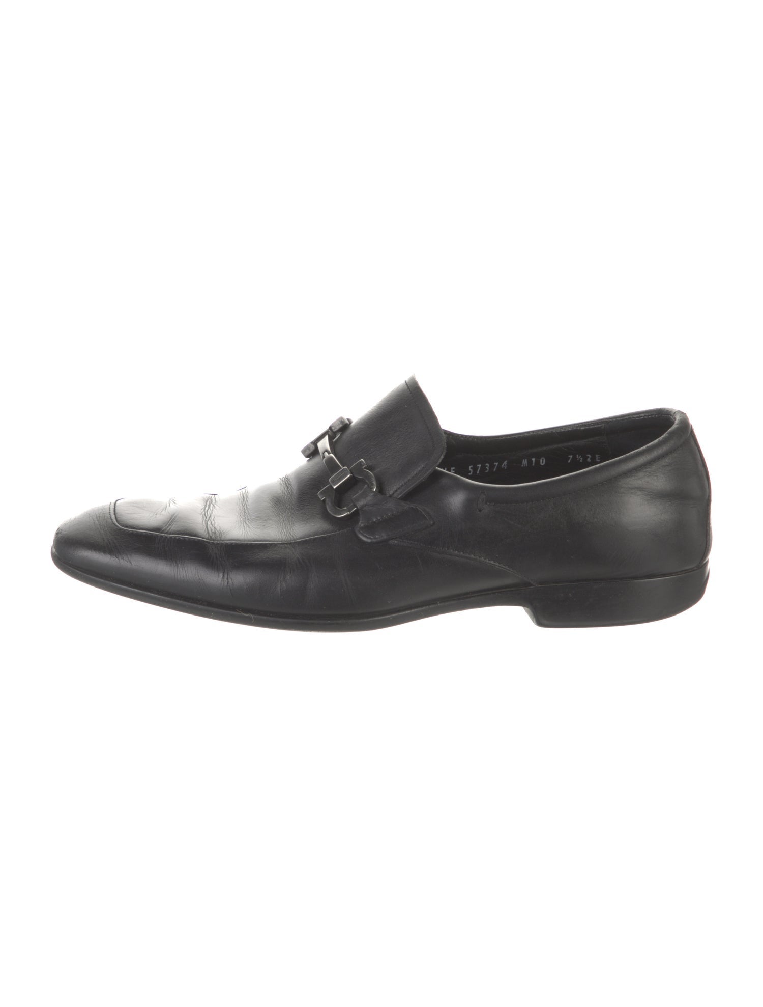 Salvatore Ferragamo Leather Dress Loafers