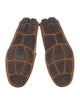 Salvatore Ferragamo Gancini Logo Leather Moccasins