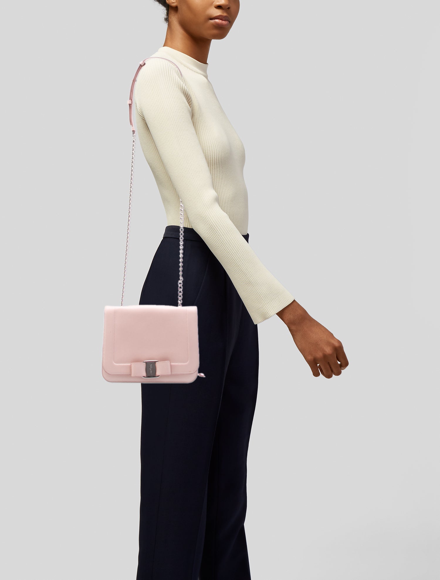 Salvatore Ferragamo Vara Bow Shoulder Bag