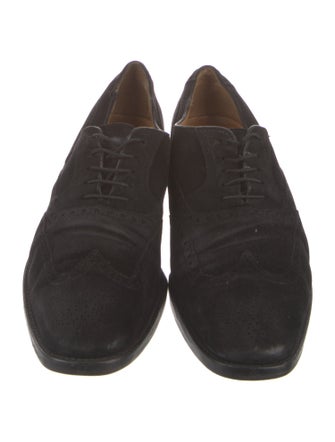 Salvatore Ferragamo Suede Oxfords