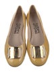 Salvatore Ferragamo Vara Bow Accent Patent Leather Ballet Flats