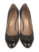 Salvatore Ferragamo Vara Bow Accent Leather Pumps