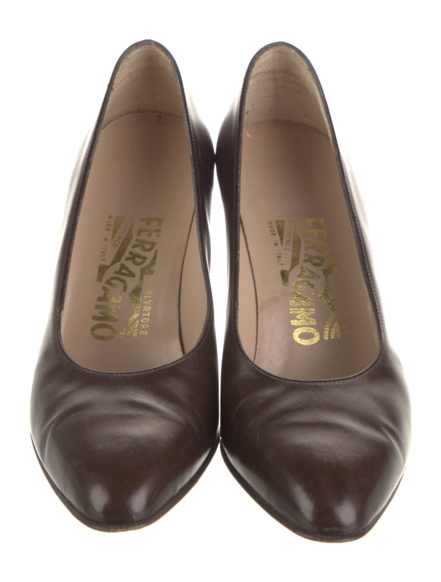 Salvatore Ferragamo Leather Pumps