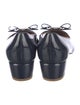 Salvatore Ferragamo Patent Leather Bow Accents Pumps