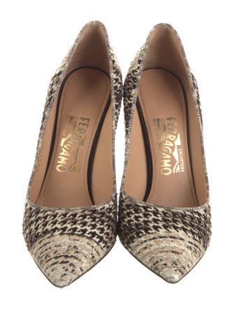 Salvatore Ferragamo Leather Pumps
