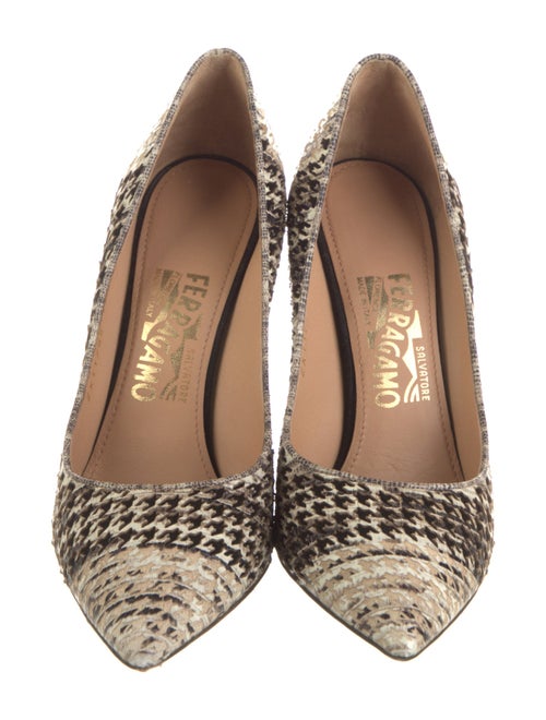 Salvatore Ferragamo Leather Pumps