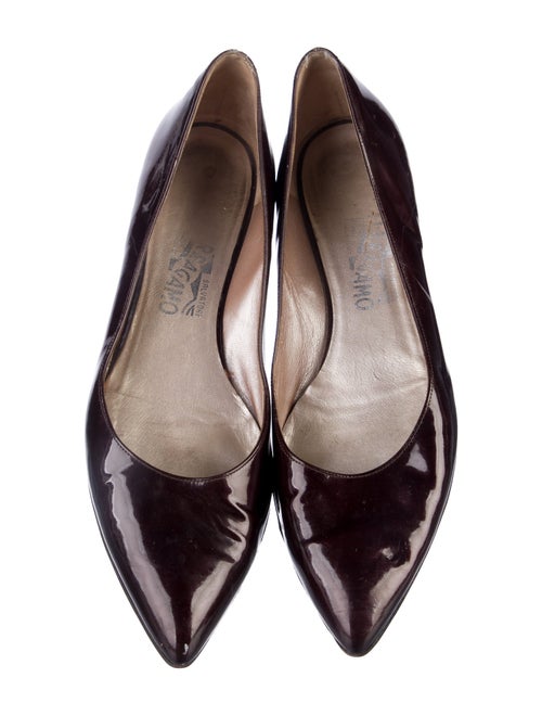 Salvatore Ferragamo Patent Leather Flats
