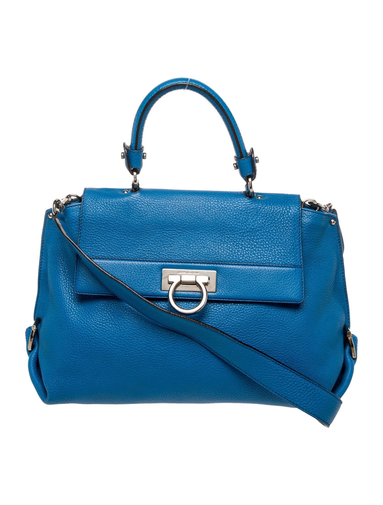 Salvatore Ferragamo Gancio Top Handle Bag