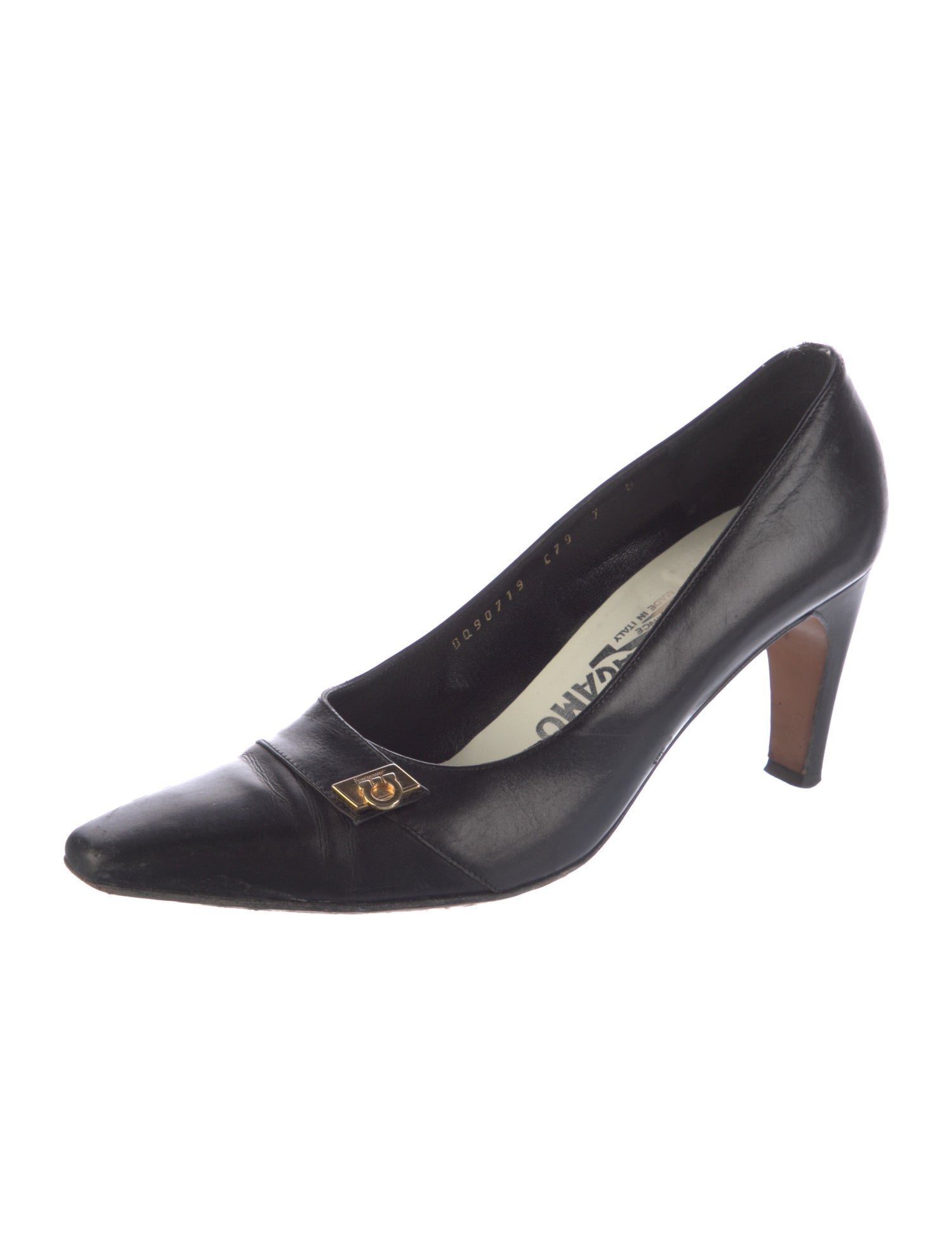 Salvatore Ferragamo Leather Pumps