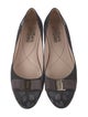 Salvatore Ferragamo Vara Bow Accent Patent Leather Ballet Flats