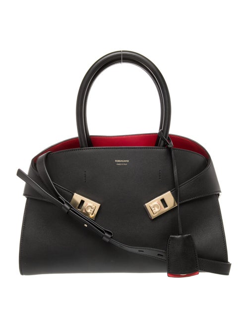 Salvatore Ferragamo Leather Top Handle Bag