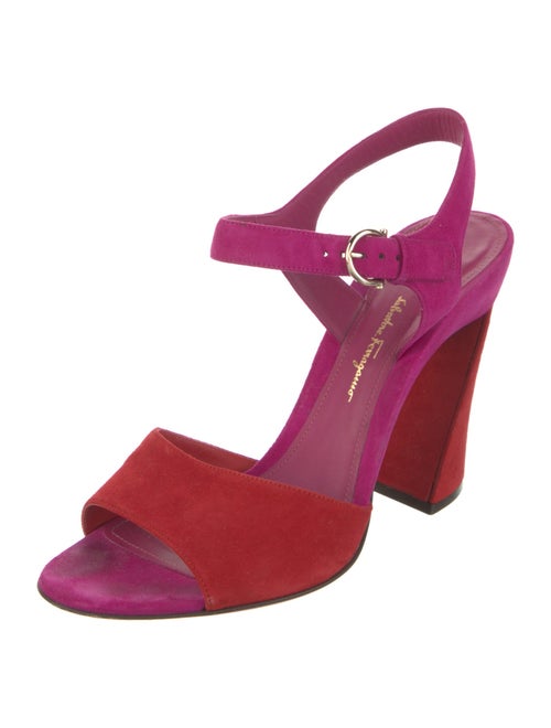 Salvatore Ferragamo Suede Sandals