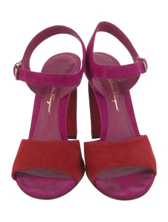 Salvatore Ferragamo Suede Sandals