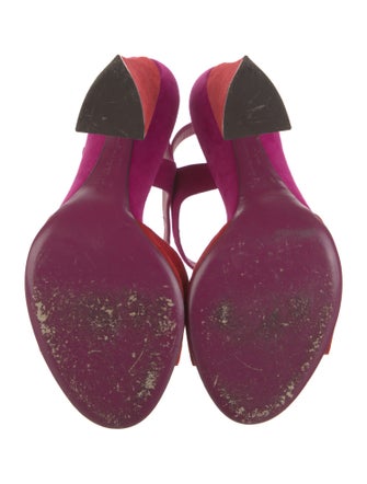 Salvatore Ferragamo Suede Sandals