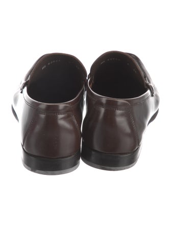 Salvatore Ferragamo Leather Dress Loafers