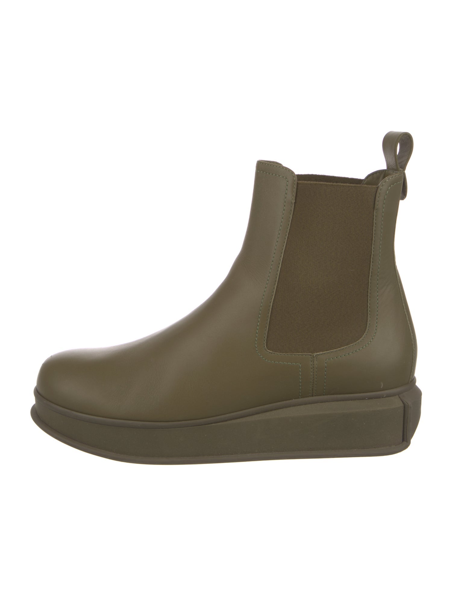 Salvatore Ferragamo Leather Chelsea Boots