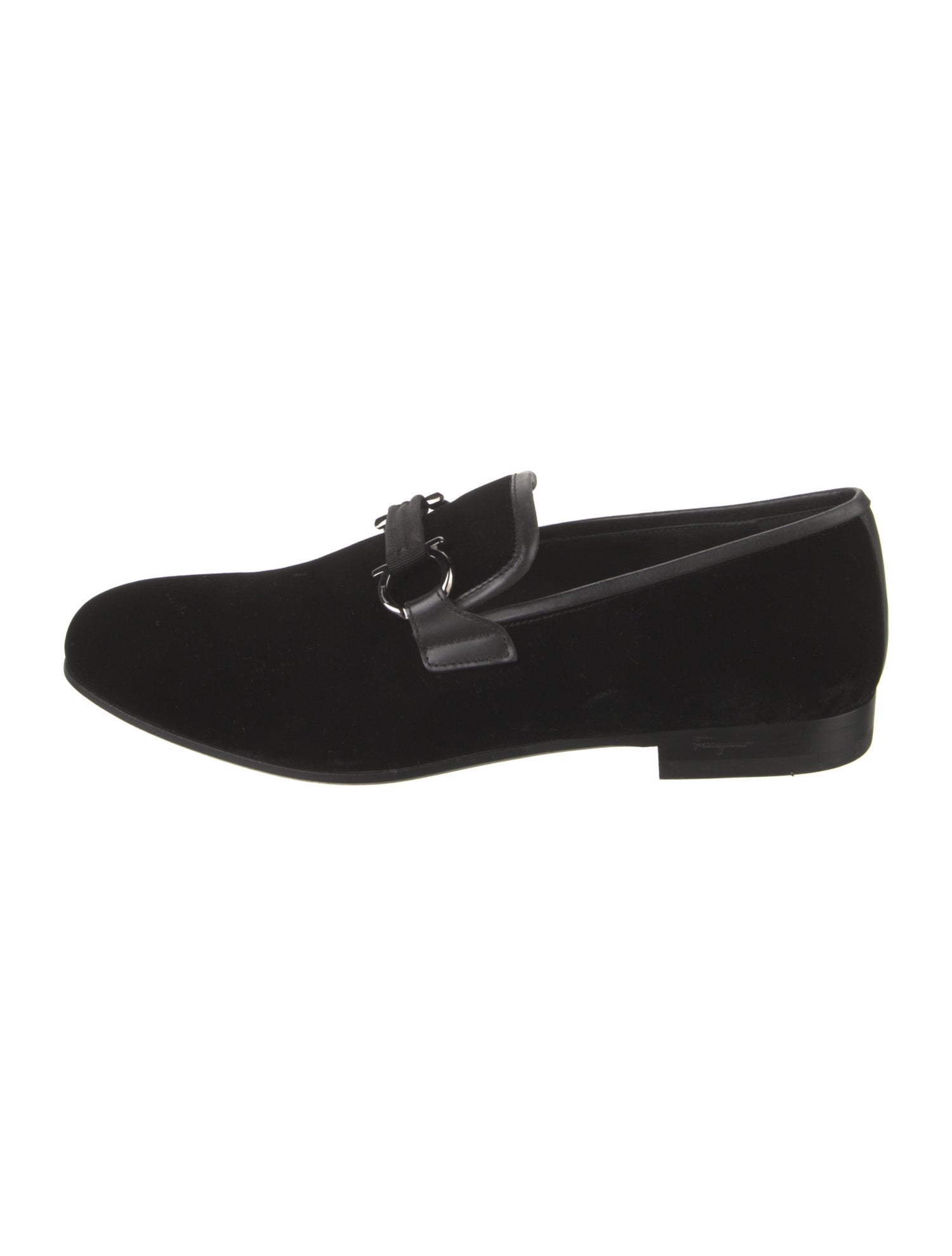 Salvatore Ferragamo Velvet Loafers
