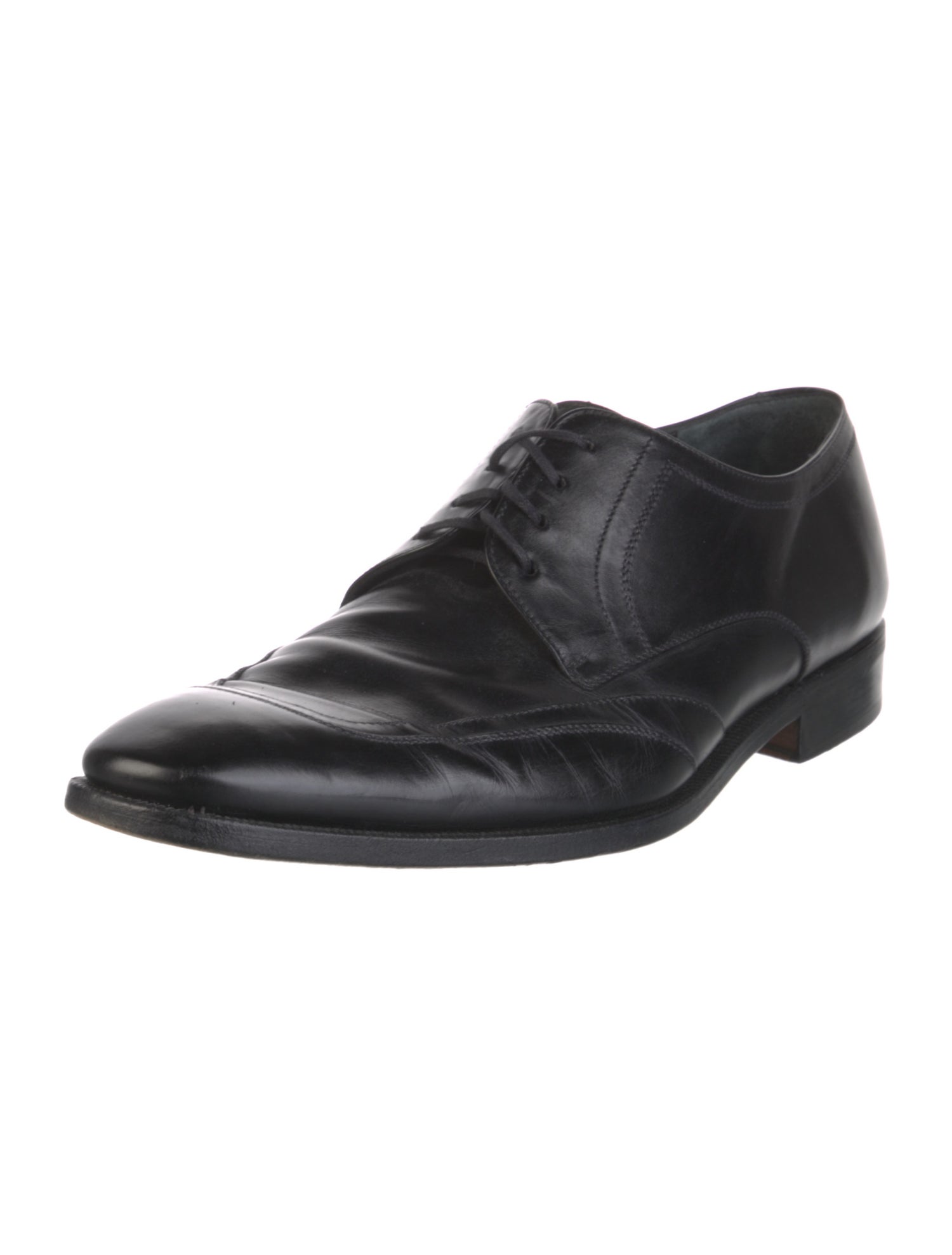 Salvatore Ferragamo Leather Derby Shoes