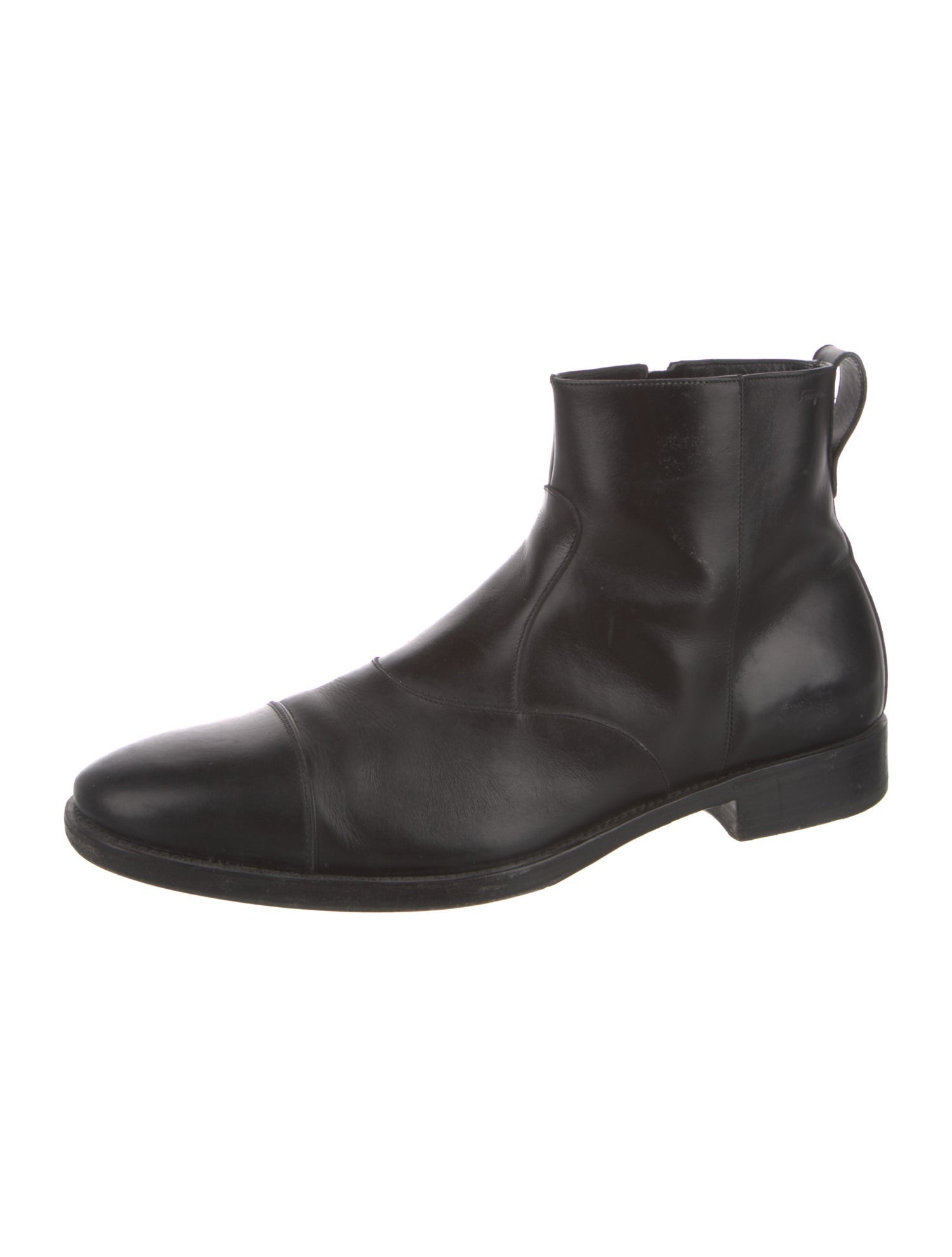 Salvatore Ferragamo Leather Boots