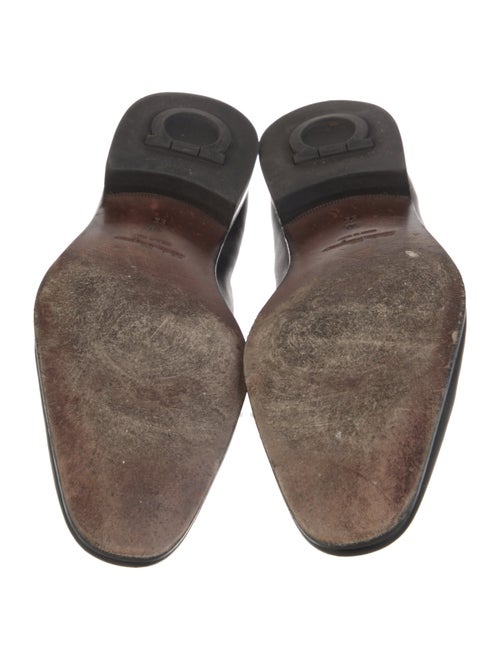 Salvatore Ferragamo Horsebit Accent Leather Dress Loafers