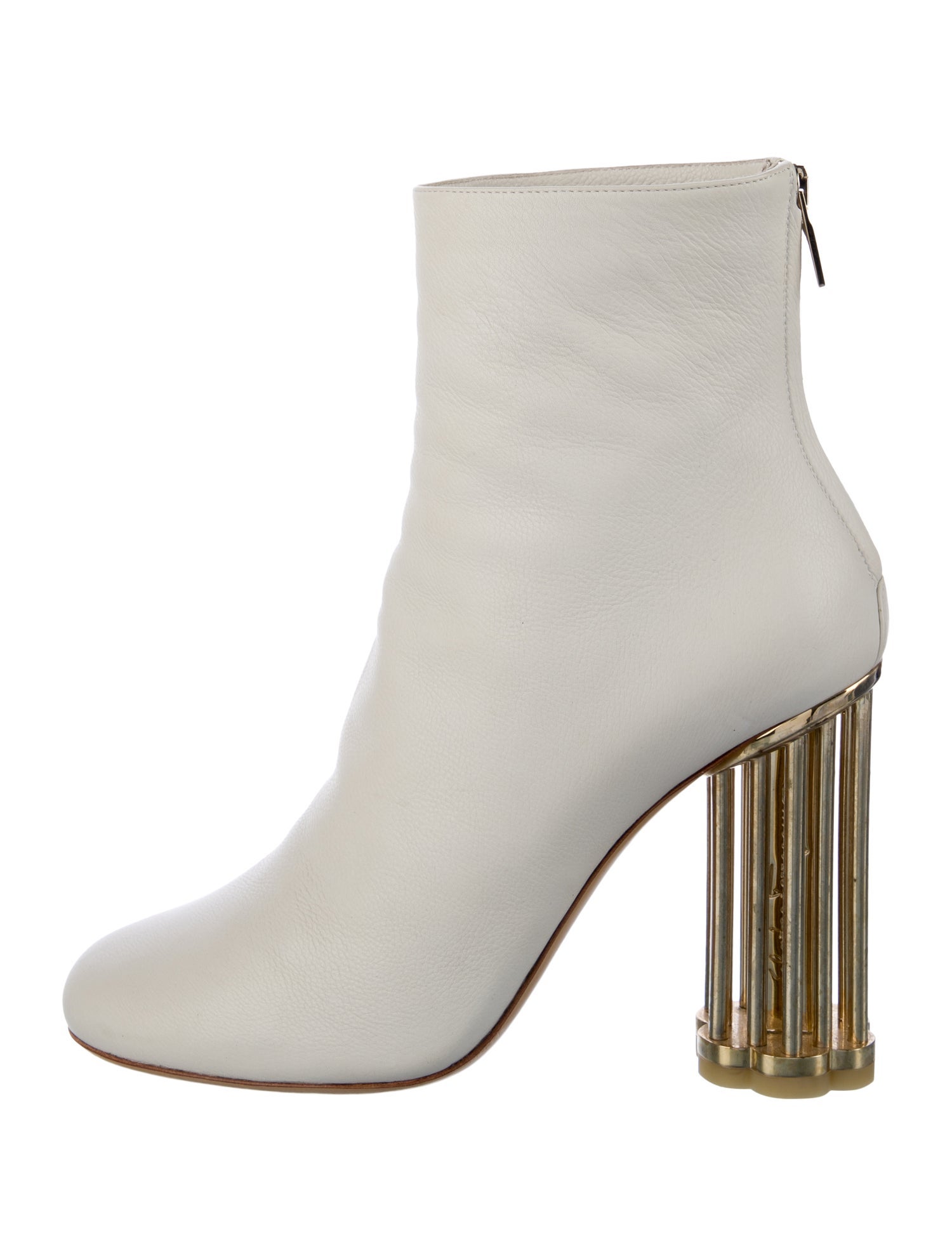 Salvatore Ferragamo Leather Boots