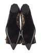 Salvatore Ferragamo Printed Bow Accents Flats