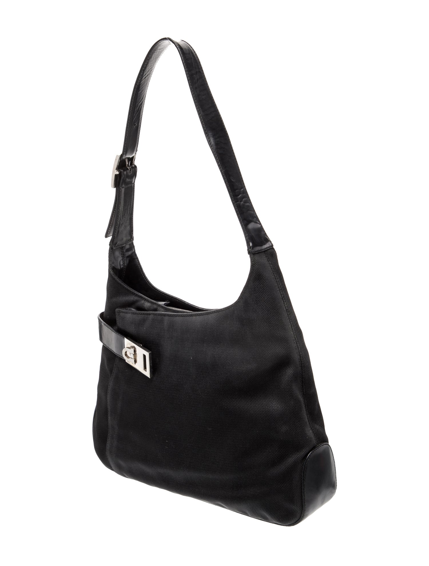 Salvatore Ferragamo Nylon Shoulder Bag