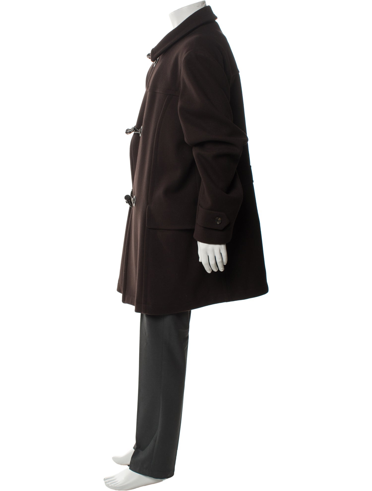 Salvatore Ferragamo Wool Trench Coat