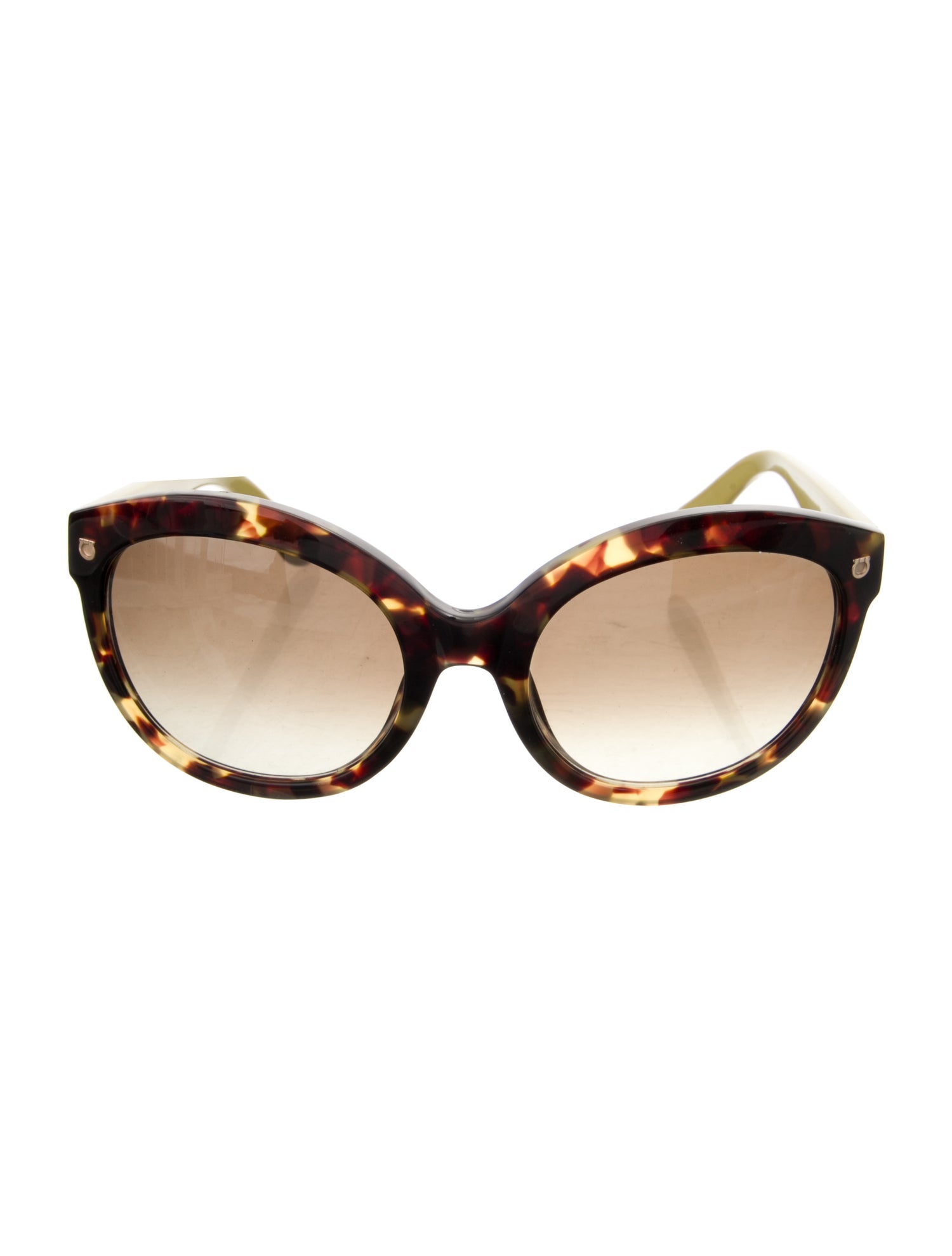 Salvatore Ferragamo Oversize Gradient Sunglasses
